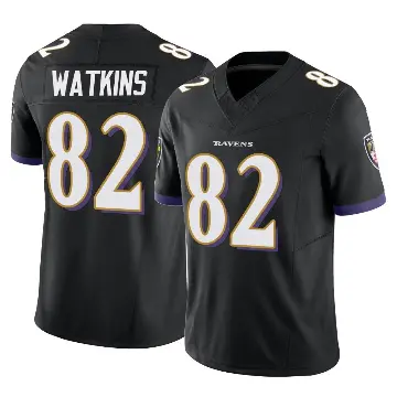＃82 Youth Sammy Watkins Black Limited Baltimore Ravens Vapor F.U.S.E. Jersey