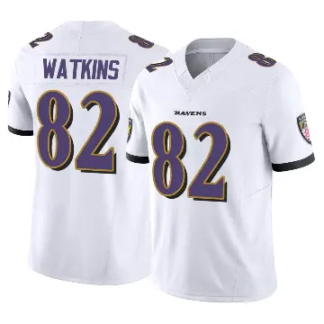 ＃82 Youth Sammy Watkins White Limited Baltimore Ravens Vapor F.U.S.E. Jersey