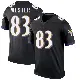 ＃83 Men's LaJohntay Wester Black Legend Baltimore Ravens Jersey