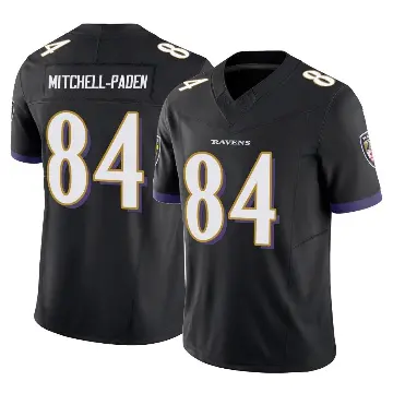 ＃84 Youth Zaire Mitchell-Paden Black Limited Baltimore Ravens Vapor F.U.S.E. Jersey
