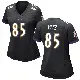 ＃85 Women's Sam Pitz Black Game Baltimore Ravens Jersey