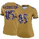 ＃85 Women's Scotty Washington Gold Legend Baltimore Ravens Inverted Jersey