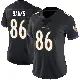 ＃86 Women's Jahmal Banks Black Limited Baltimore Ravens Alternate Vapor Untouchable Jersey