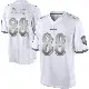 ＃88 Youth Charlie Kolar White Limited Baltimore Ravens Platinum Jersey
