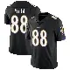 ＃88 Youth Dennis Pitta Black Limited Baltimore Ravens Alternate Vapor Untouchable Jersey