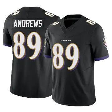 ＃89 Men's Mark Andrews Black Limited Baltimore Ravens Vapor F.U.S.E. Jersey