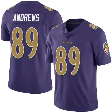 ＃89 Youth Mark Andrews Purple Limited Baltimore Ravens Team Color Vapor Untouchable Jersey