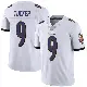＃9 Men's Justin Tucker White Limited Baltimore Ravens Vapor Untouchable Jersey