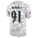 ＃91 Youth Rayshad Nichols Arctic Camo Limited Baltimore Ravens 2024 Salute to Service Jersey
