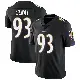 ＃93 Youth Deadrin Senat Black Limited Baltimore Ravens Alternate Vapor Untouchable Jersey