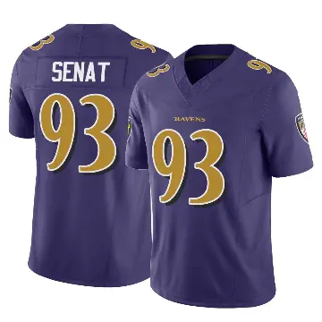 ＃93 Youth Deadrin Senat Purple Limited Baltimore Ravens Vapor F.U.S.E. Jersey