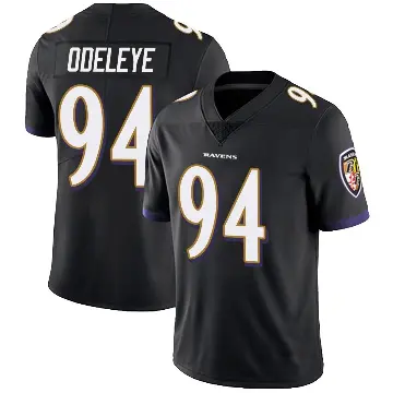 ＃94 Youth Adedayo Odeleye Black Limited Baltimore Ravens Alternate Vapor Untouchable Jersey